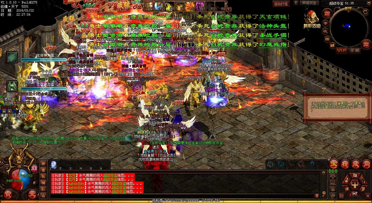 【热血传奇sf】想刷圣域祭司?这个地图适合您!